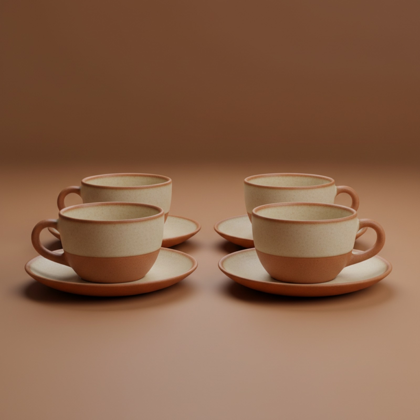 Tasses Cappuccino (x4)